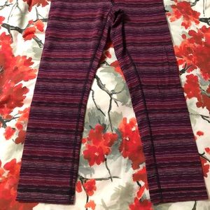 Lulu lemon purple Capri pants